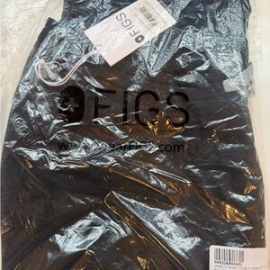 Figs Charcoal Straight Leg Pants